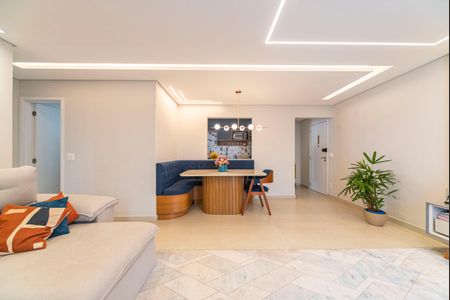 Sala de apartamento para alugar com 2 quartos, 70m² em Vila Humaita, Santo André