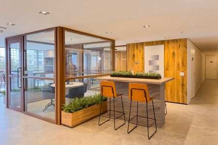 Studio para alugar com 24m², 1 quarto e sem vagaCoworking