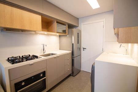 Apartamento à venda com 28m², 1 quarto e 1 vagaCozinha e Área de Serviço