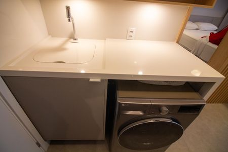 Apartamento à venda com 28m², 1 quarto e 1 vagaCozinha e Área de Serviço