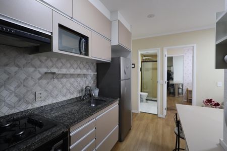 Apartamento para alugar com 34m², 2 quartos e sem vagaCozinha e Área de Serviço