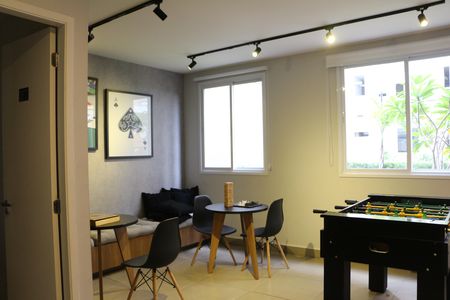 Apartamento para alugar com 34m², 2 quartos e sem vagaSalão de jogos