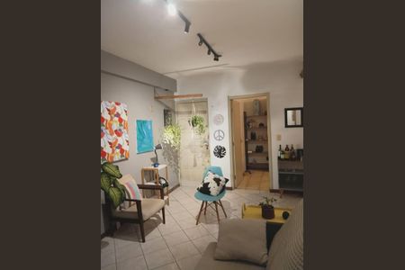 Sala de apartamento para alugar com 2 quartos, 65m² em Abraão, Florianópolis