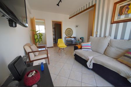 Sala de apartamento para alugar com 2 quartos, 65m² em Abraão, Florianópolis