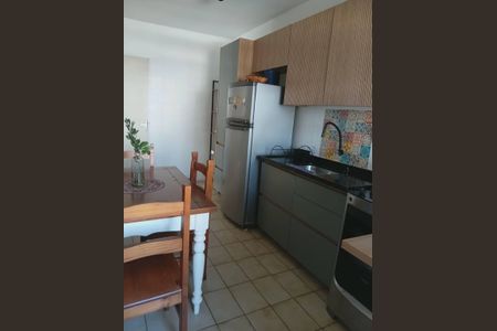 Cozinha de apartamento para alugar com 2 quartos, 65m² em Abraão, Florianópolis