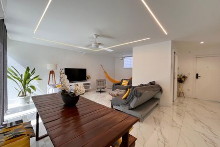 Sala de apartamento para alugar com 2 quartos, 80m² em Copacabana, Rio de Janeiro