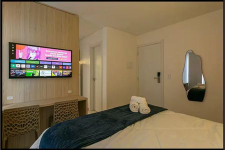 Apartamento para alugar com 25m², 1 quarto e 1 vaga Apartamento para alugar com 25m², 1 quarto e 1 vagaSala/Quarto