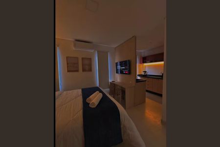Apartamento para alugar com 25m², 1 quarto e 1 vaga Apartamento para alugar com 25m², 1 quarto e 1 vagaSala/Quarto