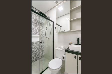 Apartamento para alugar com 25m², 1 quarto e 1 vaga Apartamento para alugar com 25m², 1 quarto e 1 vagaBanheiro