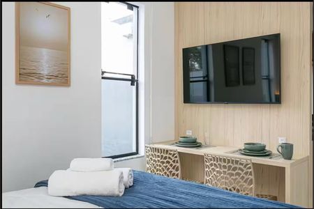 Apartamento para alugar com 25m², 1 quarto e 1 vaga Apartamento para alugar com 25m², 1 quarto e 1 vagaSala/Quarto