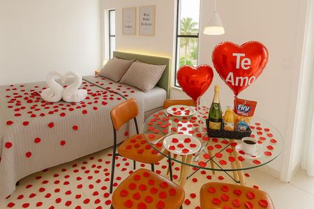 Sala/Quarto de apartamento para alugar com 1 quarto, 25m² em Campeche, Florianópolis