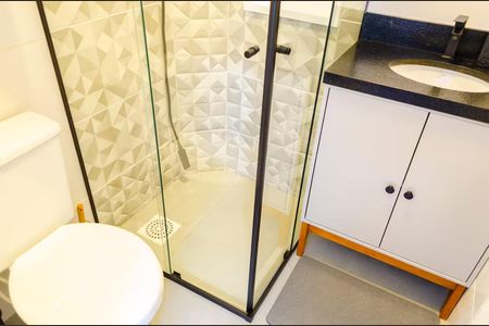 Apartamento para alugar com 25m², 1 quarto e sem vaga Apartamento para alugar com 25m², 1 quarto e sem vagaBanheiro