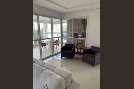 Sala de apartamento à venda com 3 quartos, 137m² em Vila Morumbi, São Paulo