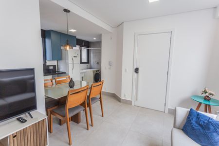 Sala  de apartamento para alugar com 2 quartos, 53m² em Cruzeiro, Belo Horizonte