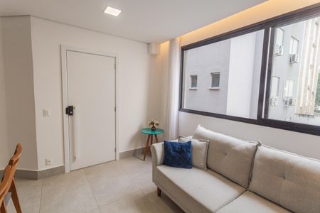 Sala  de apartamento para alugar com 2 quartos, 53m² em Cruzeiro, Belo Horizonte