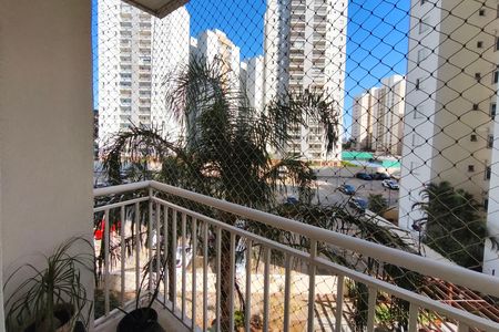 Varanda da Sala de apartamento à venda com 2 quartos, 59m² em Jardim Santa Eudoxia, Campinas