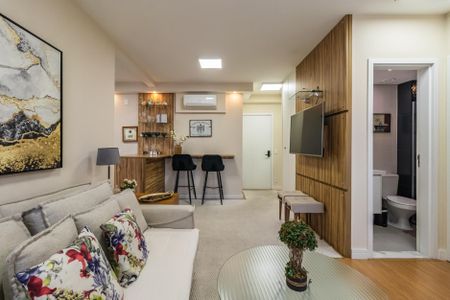 Apartamento para alugar com 67m², 1 quarto e 2 vagas Apartamento para alugar com 67m², 1 quarto e 2 vagasSala