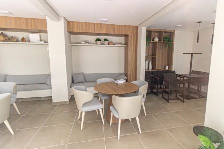 Apartamento à venda com 28m², 1 quarto e sem vaga Apartamento à venda com 28m², 1 quarto e sem vagaÁrea comum - Salão de festas