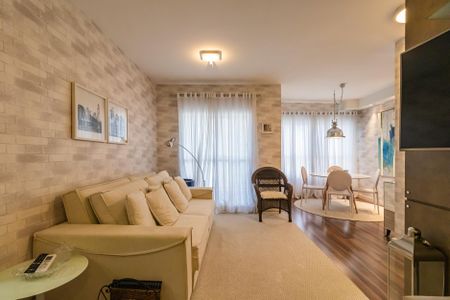 Sala de apartamento para alugar com 1 quarto, 67m² em Empresarial 18 do Forte, Barueri