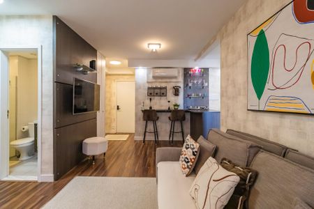Apartamento para alugar com 66m², 1 quarto e 2 vagas Apartamento para alugar com 66m², 1 quarto e 2 vagasSala