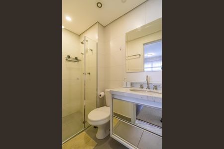 Apartamento para alugar com 66m², 1 quarto e 2 vagas Apartamento para alugar com 66m², 1 quarto e 2 vagasBanheiro da Suíte