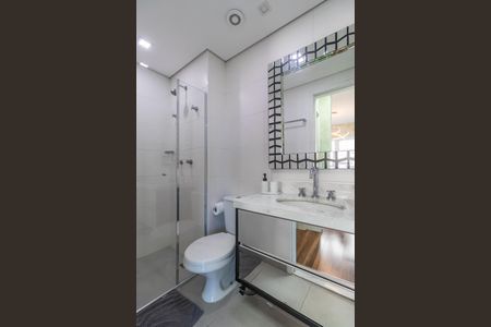 Apartamento à venda com 67m², 1 quarto e 2 vagas Apartamento à venda com 67m², 1 quarto e 2 vagasBanheiro Social