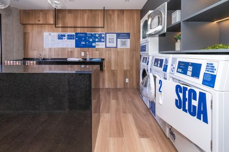 Studio para alugar com 24m², 1 quarto e sem vaga Studio para alugar com 24m², 1 quarto e sem vagaÁrea comum - Lavanderia