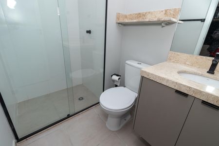 Studio para alugar com 24m², 1 quarto e sem vaga Studio para alugar com 24m², 1 quarto e sem vagaBanheiro
