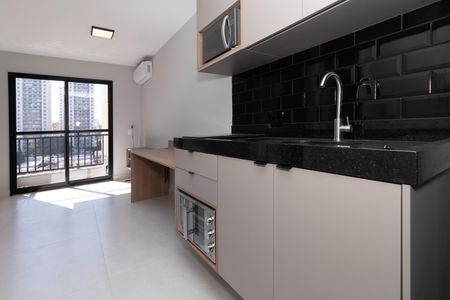 Studio para alugar com 24m², 1 quarto e sem vaga Studio para alugar com 24m², 1 quarto e sem vagaCozinha
