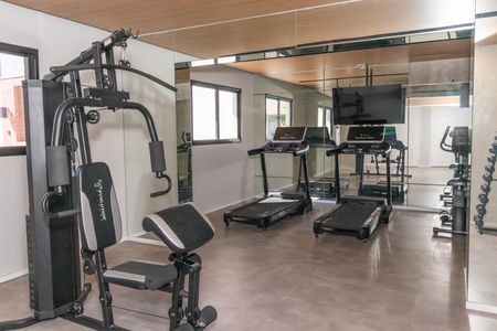 Studio para alugar com 24m², 1 quarto e sem vaga Studio para alugar com 24m², 1 quarto e sem vagaÁrea comum - Academia