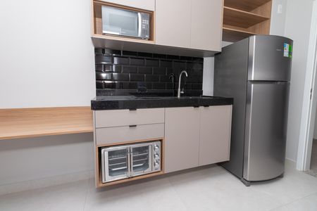 Studio para alugar com 24m², 1 quarto e sem vaga Studio para alugar com 24m², 1 quarto e sem vagaCozinha
