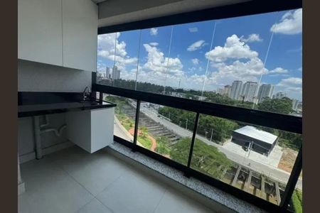 Varanda de casa de condomínio para alugar com 1 quarto, 38m² em Tamboré, Barueri