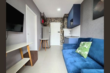 Sala/Cozinha de apartamento para alugar com 1 quarto, 27m² em Vila Olímpia, São Paulo