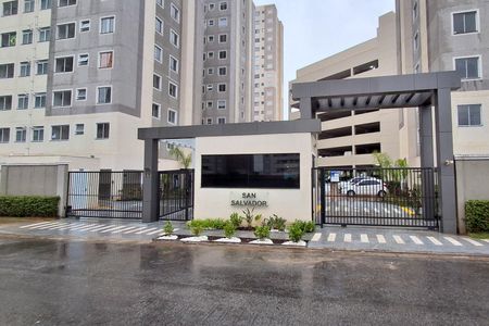 Apartamento para alugar com 43m², 2 quartos e 1 vagaFachada e portaria