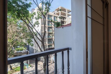Varanda do Quarto de apartamento à venda com 1 quarto, 32m² em Cerqueira César, São Paulo