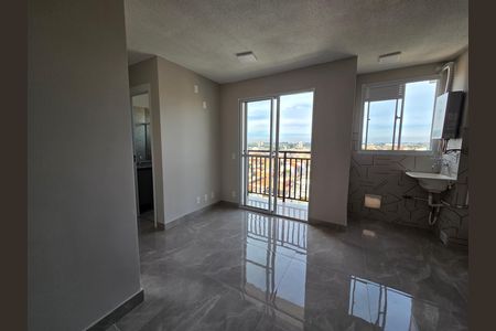 Sala de apartamento para alugar com 2 quartos, 42m² em Jardim Rosolem, Hortolândia