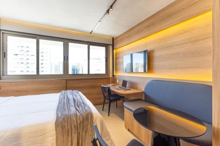 Studio para alugar com 28m², 1 quarto e sem vaga Studio para alugar com 28m², 1 quarto e sem vagaStudio