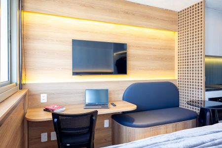 Studio para alugar com 28m², 1 quarto e sem vaga Studio para alugar com 28m², 1 quarto e sem vagaStudio
