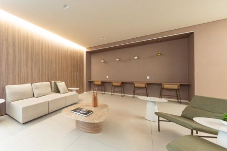 Studio para alugar com 28m², 1 quarto e sem vaga Studio para alugar com 28m², 1 quarto e sem vagaÁrea comum - Hall de entrada