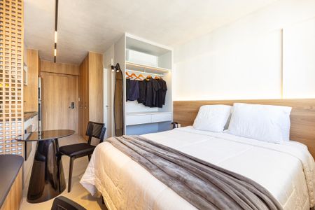 Studio para alugar com 28m², 1 quarto e sem vaga Studio para alugar com 28m², 1 quarto e sem vagaStudio