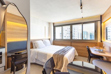 Studio para alugar com 28m², 1 quarto e sem vaga Studio para alugar com 28m², 1 quarto e sem vagaStudio