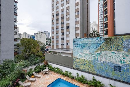Sala/Cozinha - Vista de apartamento para alugar com 1 quarto, 80m² em Pinheiros, São Paulo