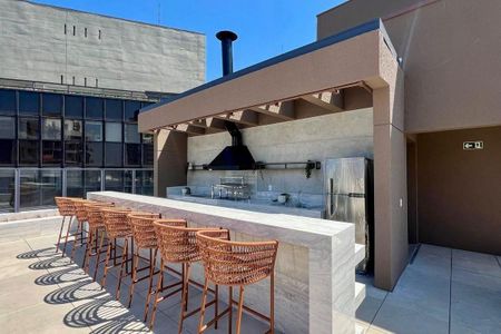Apartamento para alugar com 27m², 1 quarto e sem vaga Apartamento para alugar com 27m², 1 quarto e sem vagaÁrea Comum - Rooftop