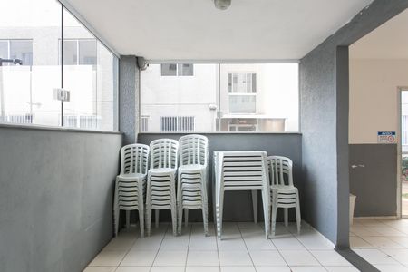 Apartamento para alugar com 42m², 2 quartos e sem vagaÁrea comum - Salão de Festas 