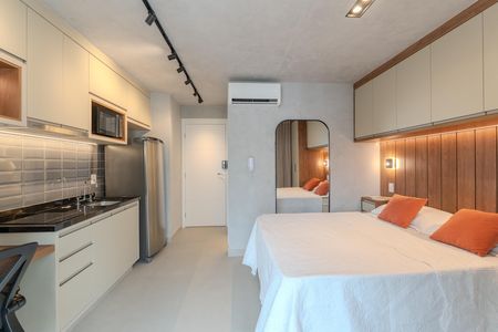 Studio para alugar com 25m², 1 quarto e sem vaga Studio para alugar com 25m², 1 quarto e sem vagaStudio