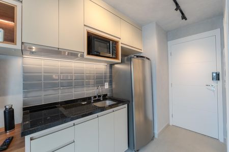 Studio para alugar com 25m², 1 quarto e sem vaga Studio para alugar com 25m², 1 quarto e sem vagaCozinha