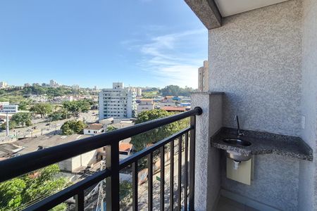 Varanda da Sala de apartamento para alugar com 2 quartos, 48m² em Vila Joao Basso, São Bernardo do Campo