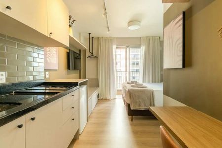 Studio à venda com 25m², 1 quarto e sem vaga