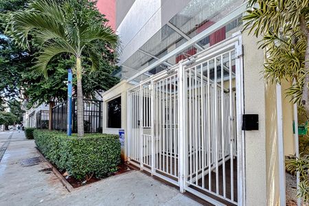 Apartamento para alugar com 32m², 1 quarto e sem vagaFachada - Plaquinha