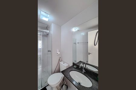 Apartamento para alugar com 32m², 1 quarto e sem vagaBanheiro da Suíte